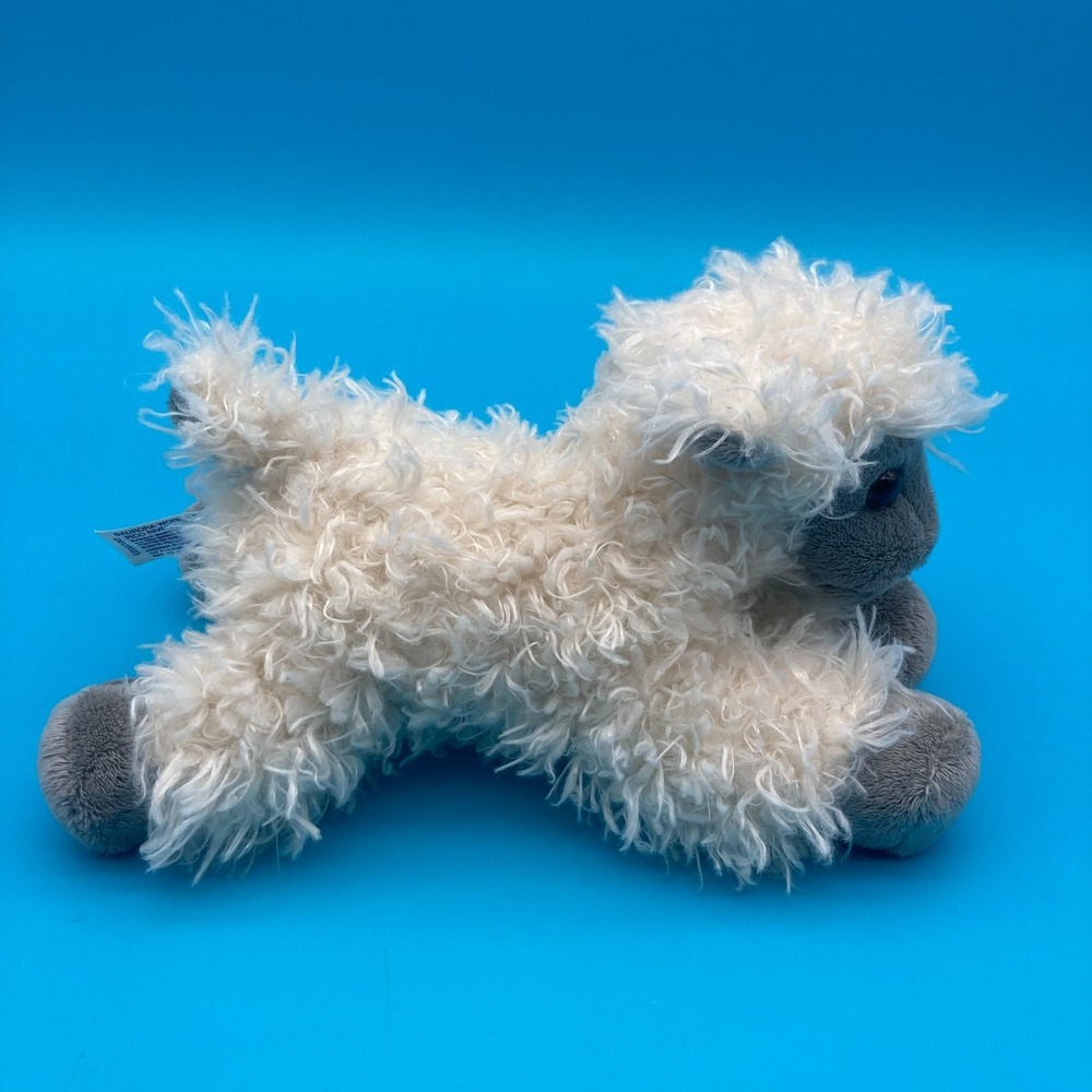 Aurora World Fuzzy Lamb Sheep Plush 2023 Sherpa Popcorn Style Fur - Picture 7 of 8